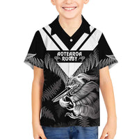 Aotearoa Silver Fern Rugby Custom Hawaiian Shirt 2024 Go Kiwi LT14 - Polynesian Pride