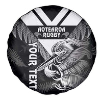 Aotearoa Silver Fern Rugby Custom Spare Tire Cover 2024 Go Kiwi LT14 - Polynesian Pride