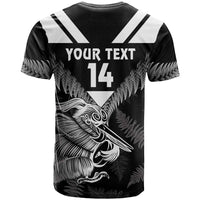 Aotearoa Silver Fern Rugby Custom T Shirt 2024 Go Kiwi LT14 - Polynesian Pride