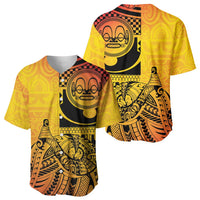 Marquesas Islands Baseball Jersey Marquesan Matatiki Fish Hook Patutiki LT14 - Polynesian Pride