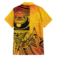 Marquesas Islands Family Matching Mermaid Dress and Hawaiian Shirt Marquesan Matatiki Fish Hook Patutiki - Polynesian Pride