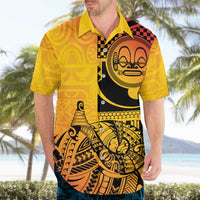 Marquesas Islands Hawaiian Shirt Marquesan Matatiki Fish Hook Patutiki LT14 - Polynesian Pride