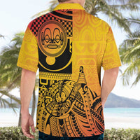 Marquesas Islands Hawaiian Shirt Marquesan Matatiki Fish Hook Patutiki LT14 - Polynesian Pride