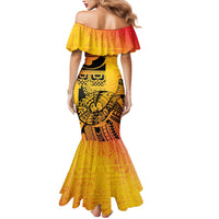 Marquesas Islands Mermaid Dress Marquesan Matatiki Fish Hook Patutiki - Polynesian Pride