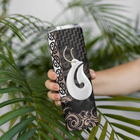 Aotearoa Hei Matau Skinny Tumbler Haka Kiwi Mix Maori Mangopare