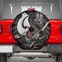 Aotearoa Hei Matau Spare Tire Cover Haka Kiwi Mix Maori Mangopare LT14 - Polynesian Pride