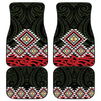 Kia Ora Aotearoa Car Mats 2025 Pasifika Maori Taniko Motifs LT14 - Polynesian Pride