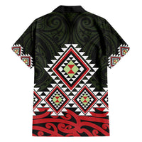 Kia Ora Aotearoa Hawaiian Shirt 2025 Pasifika Maori Taniko Motifs LT14 - Polynesian Pride