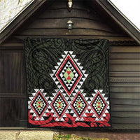 Kia Ora Aotearoa Quilt 2025 Pasifika Maori Taniko Motifs