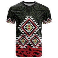 Kia Ora Aotearoa T Shirt 2025 Pasifika Maori Taniko Motifs