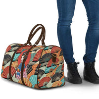 Japanese Geisha Katana Travel Bag Japan Sensu Seigaiha Pattern LT14 - Polynesian Pride