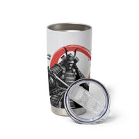 Japanese Samurai Warrior Enso Tumbler Cup Japan Pagoda Sakura Watercolor LT14 - Polynesian Pride