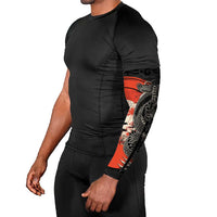 Japanese Dragon Katana Enso Arm Sleeves Japan Pagoda Seamless Cloud LT14 - Polynesian Pride