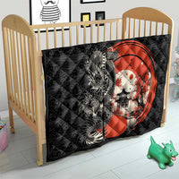 Japanese Dragon Katana Enso Quilt Japan Pagoda Seamless Cloud - Polynesian Pride