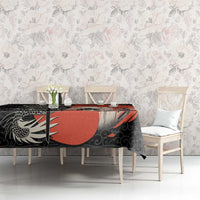 Japanese Dragon Katana Enso Tablecloth Japan Pagoda Seamless Cloud LT14 - Polynesian Pride