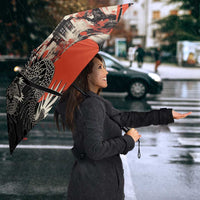 Japanese Dragon Katana Enso Umbrella Japan Pagoda Seamless Cloud LT14 - Polynesian Pride
