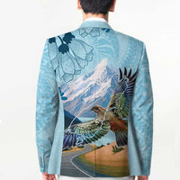 New Zealand South Island Blazer Te Waipounamu Aoraki Kea Bird - Polynesian Pride