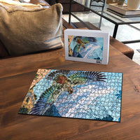 New Zealand South Island Puzzle Te Waipounamu Aoraki Kea Bird - Polynesian Pride
