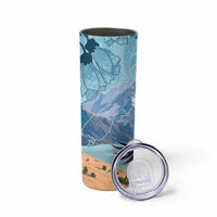 New Zealand South Island Skinny Tumbler Te Waipounamu Aoraki Kea Bird