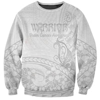 Polynesia Brain Cancer Awareness Sweatshirt In May We Wear Grey LT14 Unisex White - Polynesian Pride