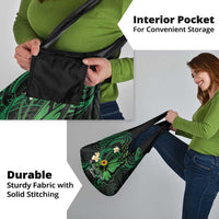 Polynesia Mental Health Awareness Grocery Bag Green Ribbon Be Kind To Your Mind LT14 - Polynesian Pride