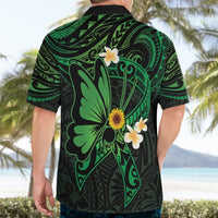 Polynesia Mental Health Awareness Hawaiian Shirt Green Ribbon Be Kind To Your Mind LT14 - Polynesian Pride