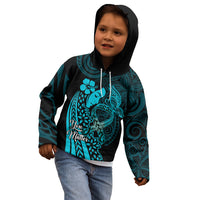 Polynesia World Ovarian Cancer Day Kid Hoodie You Matter Polynesian Women