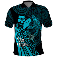 Polynesia World Ovarian Cancer Day Polo Shirt You Matter Polynesian Women