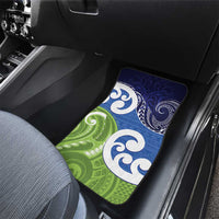 Southland New Zealand Car Mats Maori Koru Flag Color