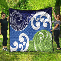 Southland New Zealand Quilt Maori Koru Flag Color
