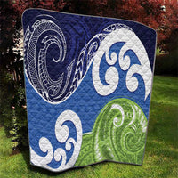 Southland New Zealand Quilt Maori Koru Flag Color
