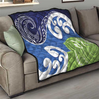 Southland New Zealand Quilt Maori Koru Flag Color