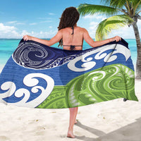 Southland New Zealand Sarong Maori Koru Flag Color