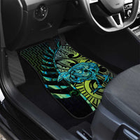 Southland Takehe Pounama Car Mats Aotearoa Poutama Paua Shell Fern LT14 - Polynesian Pride