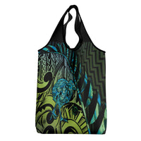 Southland Takehe Pounama Grocery Bag Aotearoa Poutama Paua Shell Fern LT14 - Polynesian Pride