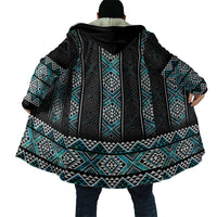 Paua Shell Taniko Pattern Aotearoa Cloak Niho Taniwha Mix Poutama - Polynesian Pride