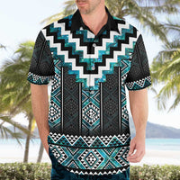 Paua Shell Taniko Pattern Aotearoa Hawaiian Shirt Niho Taniwha Mix Poutama LT14 - Polynesian Pride