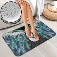 Aotearoa Korowai Motif Bathroom Set Hei Matau Poutama Maori Pattern - Polynesian Pride