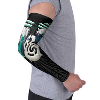 Aotearoa Korowai Motif Arm Sleeves Hei Manaia Poutama Maori Pattern LT14 - Polynesian Pride