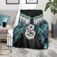 Aotearoa Korowai Motif Blanket Hei Manaia Poutama Maori Pattern LT14 - Polynesian Pride