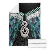 Aotearoa Korowai Motif Blanket Hei Manaia Poutama Maori Pattern LT14 - Polynesian Pride