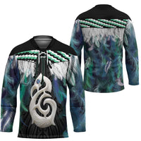 Aotearoa Korowai Motif Hockey Jersey Hei Manaia Poutama Maori Pattern LT14 - Polynesian Pride