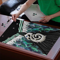 Aotearoa Korowai Motif Puzzle Hei Manaia Poutama Maori Pattern LT14 - Polynesian Pride