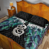 Aotearoa Korowai Motif Quilt Bed Set Hei Manaia Poutama Maori Pattern LT14 - Polynesian Pride