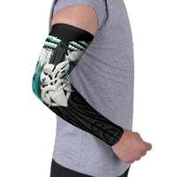 Aotearoa Korowai Motif Arm Sleeves Maori Wheku Poutama LT14 - Polynesian Pride