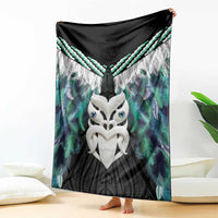 Aotearoa Korowai Motif Blanket Maori Wheku Poutama LT14 - Polynesian Pride
