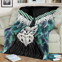Aotearoa Korowai Motif Blanket Maori Wheku Poutama LT14 - Polynesian Pride