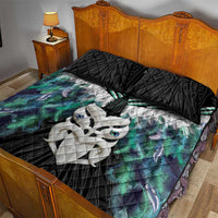 Aotearoa Korowai Motif Quilt Bed Set Maori Wheku Poutama LT14 - Polynesian Pride