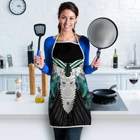 Aotearoa Korowai Motif Apron Maori Tane Poutama LT14 - Polynesian Pride