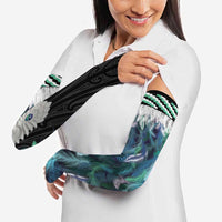Aotearoa Korowai Motif Arm Sleeves Maori Tane Poutama LT14 - Polynesian Pride